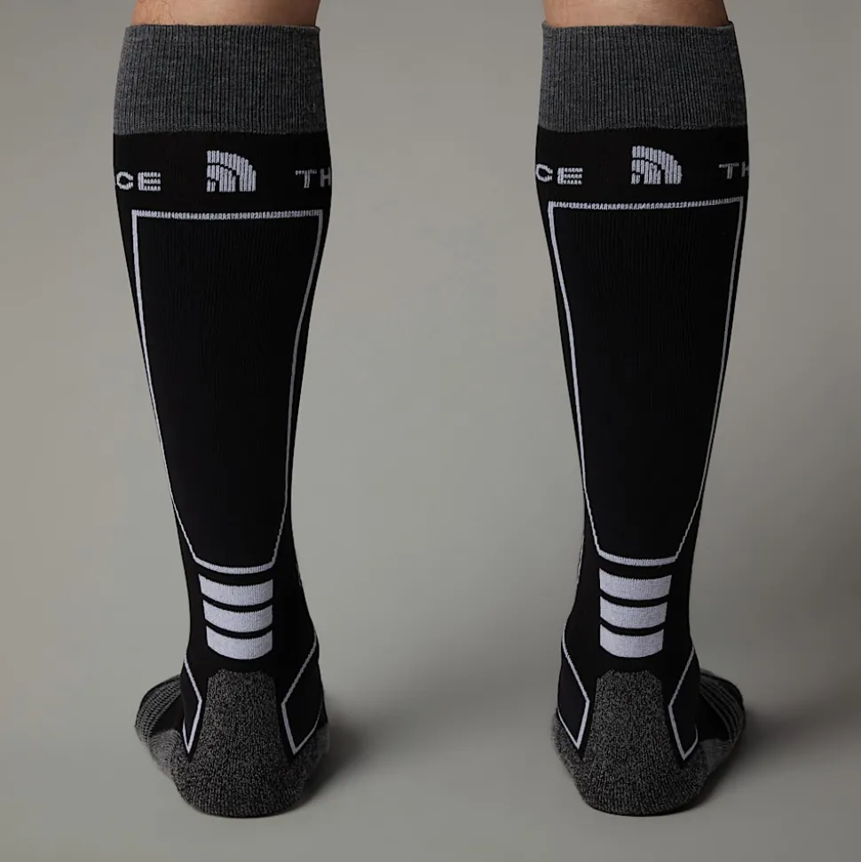 Cheap The North Face Resort Skistrømper TNF BLACK/MONUMENT GREY