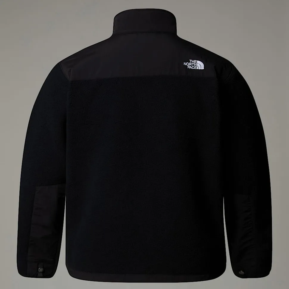 Store The North Face Retro Denali Jakke I Store Størrelser Til Damer TNF Black