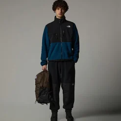 Store The North Face Retro Denali Jakke Til Herrer Midnight Petrol-TNF Black