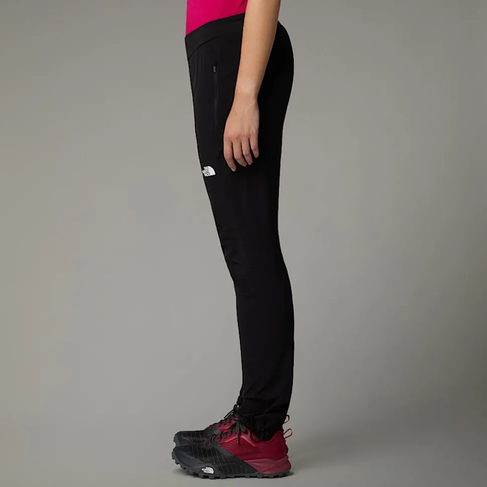 Fashion The North Face Ridge Slim Straight Bukser Til Damer TNF Black-TNF Black
