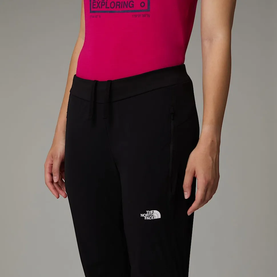 Fashion The North Face Ridge Slim Straight Bukser Til Damer TNF Black-TNF Black