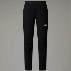 Fashion The North Face Ridge Slim Straight Bukser Til Damer TNF Black-TNF Black
