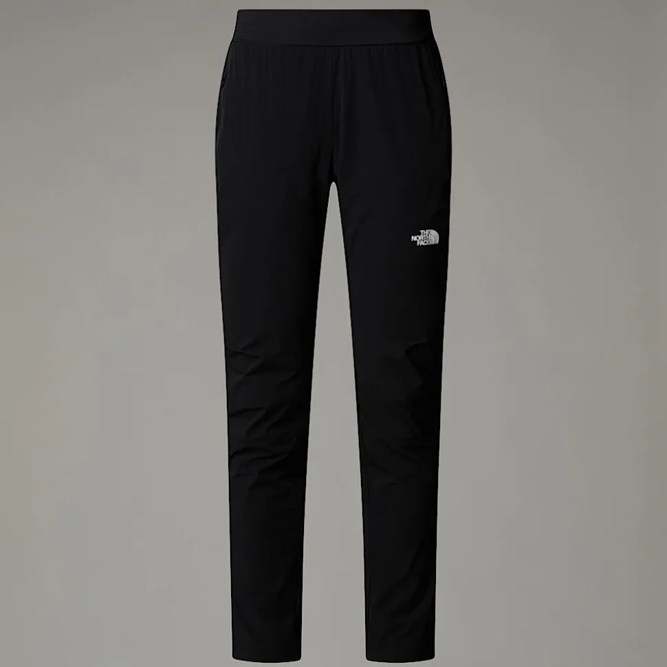 Fashion The North Face Ridge Slim Straight Bukser Til Damer TNF Black-TNF Black