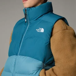 Clearance The North Face Saikuru Vest Til Damer Algae Blue-Mallard Blue