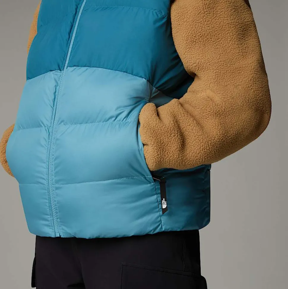Clearance The North Face Saikuru Vest Til Damer Algae Blue-Mallard Blue