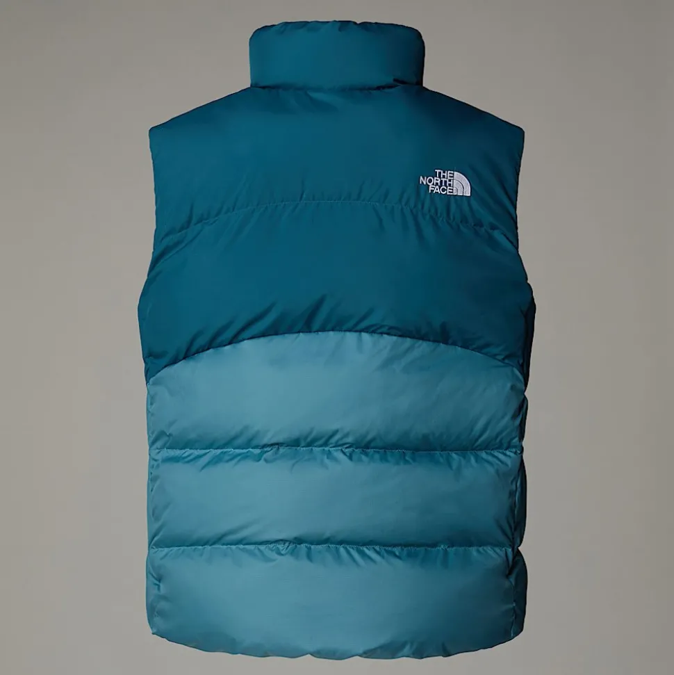 Clearance The North Face Saikuru Vest Til Damer Algae Blue-Mallard Blue