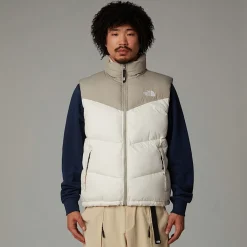 Sale The North Face Saikuru Vest Til Herrer White Dune-Clay Grey