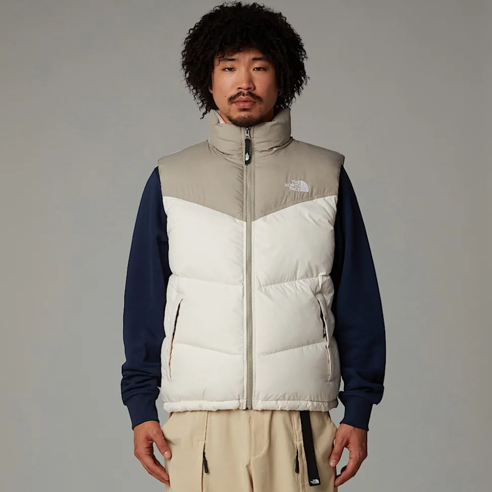 Sale The North Face Saikuru Vest Til Herrer White Dune-Clay Grey