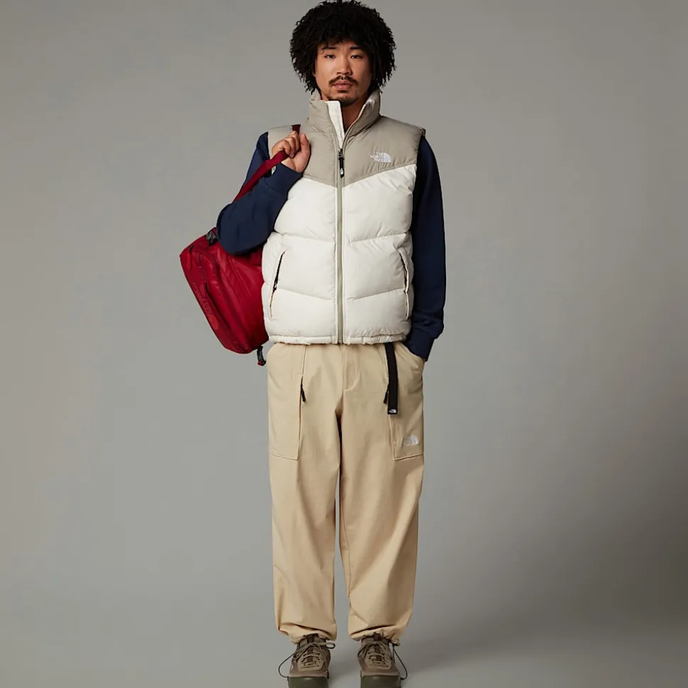 Sale The North Face Saikuru Vest Til Herrer White Dune-Clay Grey