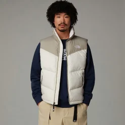 Sale The North Face Saikuru Vest Til Herrer White Dune-Clay Grey