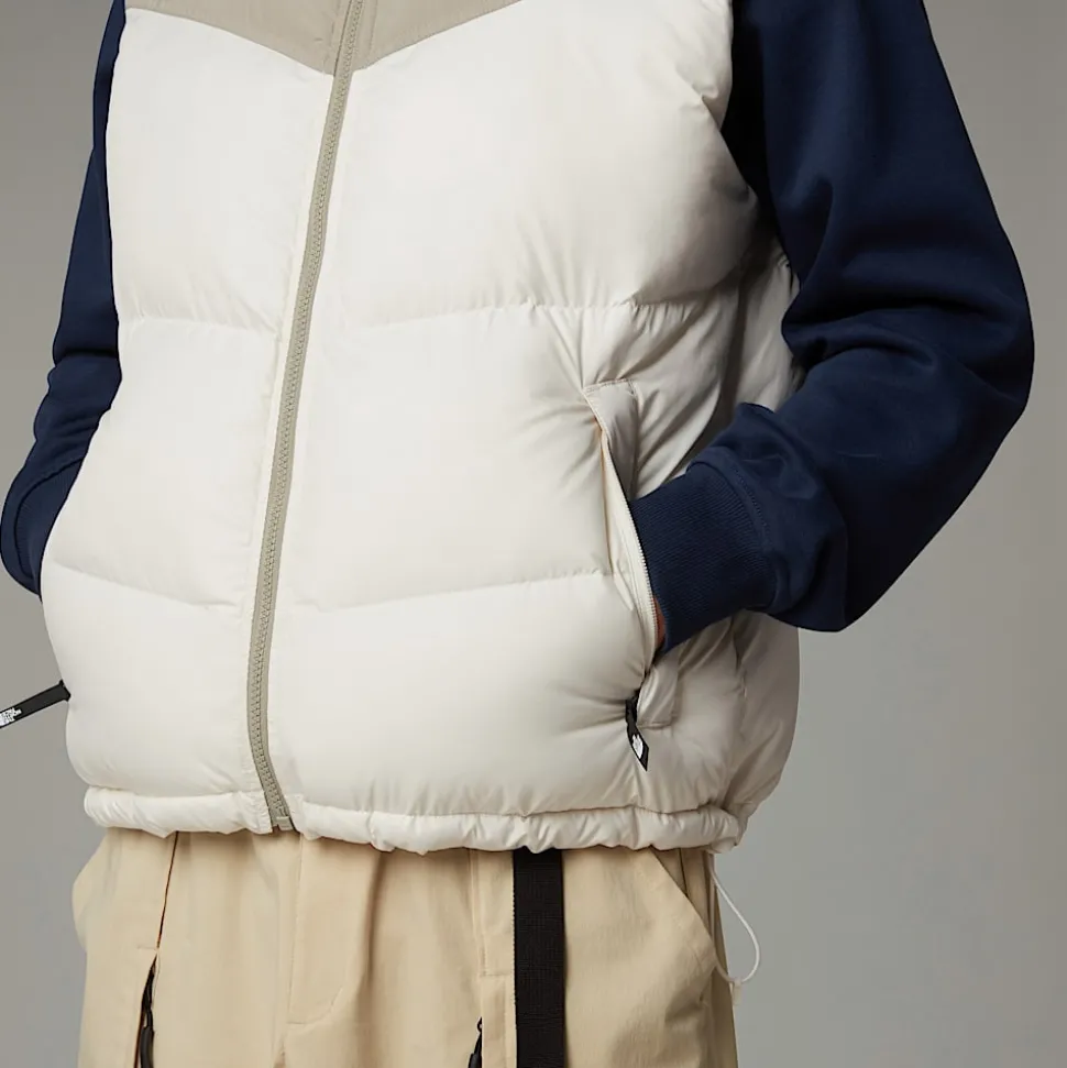 Sale The North Face Saikuru Vest Til Herrer White Dune-Clay Grey