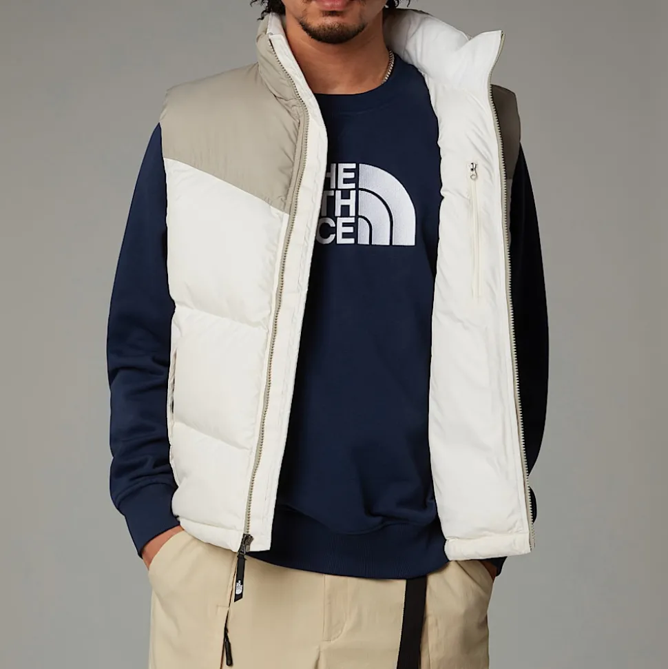 Sale The North Face Saikuru Vest Til Herrer White Dune-Clay Grey