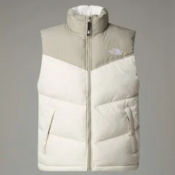 Sale The North Face Saikuru Vest Til Herrer White Dune-Clay Grey