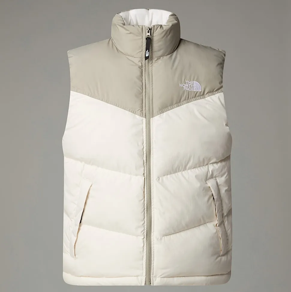 Sale The North Face Saikuru Vest Til Herrer White Dune-Clay Grey