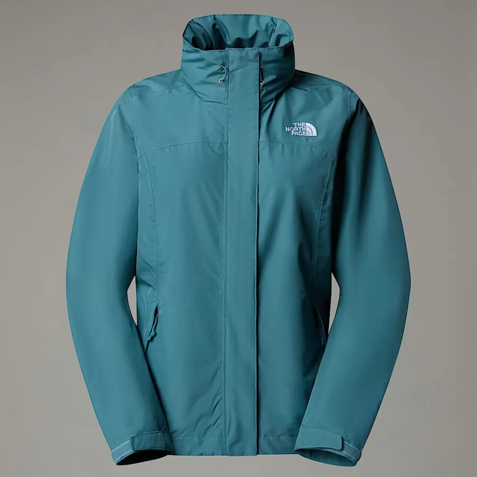 Best The North Face Sangro Jakke Til Damer Algae Blue Dark Heather