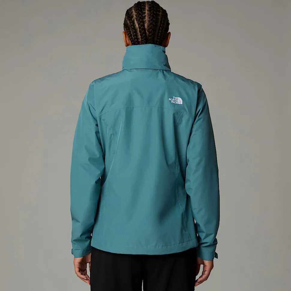 Best The North Face Sangro Jakke Til Damer Algae Blue Dark Heather