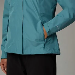 Best The North Face Sangro Jakke Til Damer Algae Blue Dark Heather