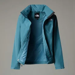 Best The North Face Sangro Jakke Til Damer Algae Blue Dark Heather
