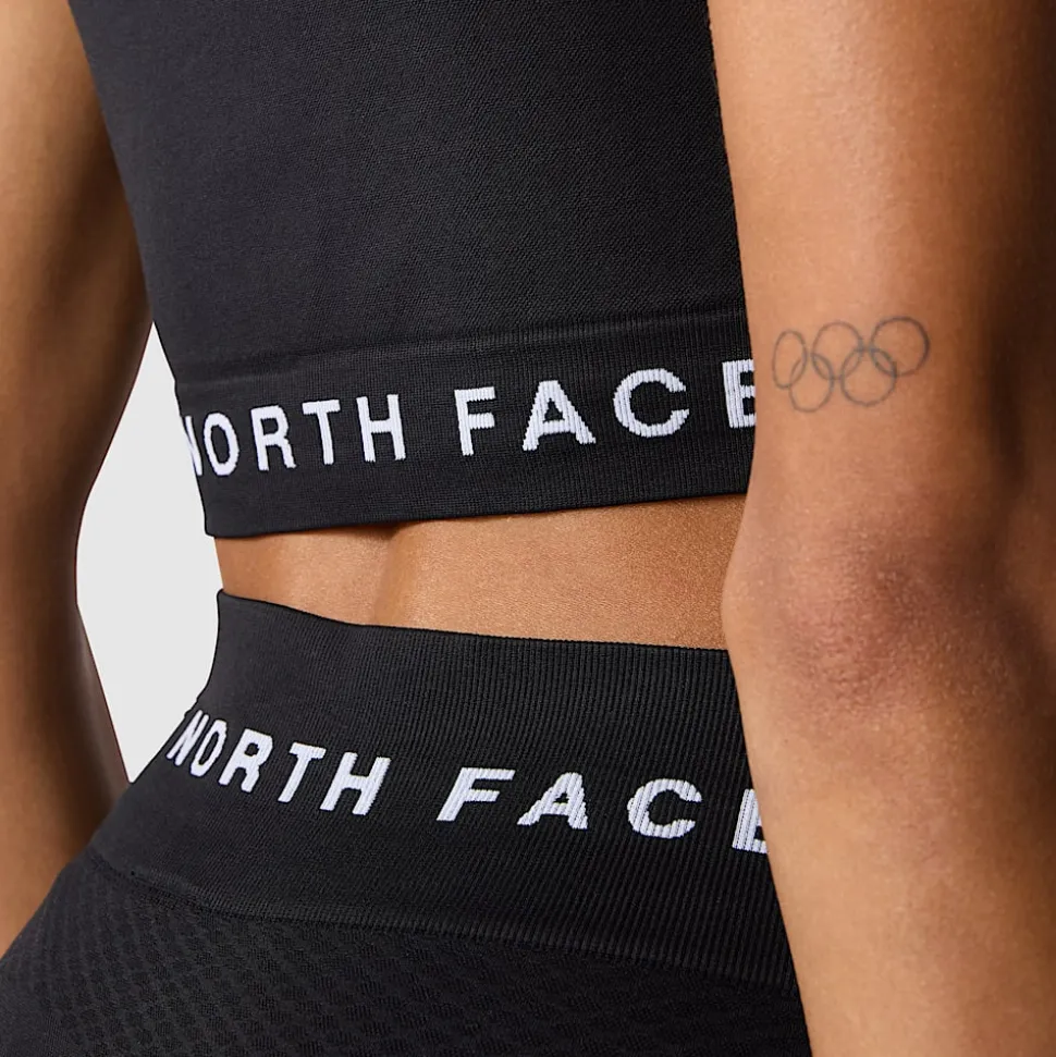 Outlet The North Face Seamless T-shirt Til Damer TNF Black
