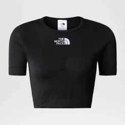 Outlet The North Face Seamless T-shirt Til Damer TNF Black