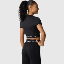 Outlet The North Face Seamless T-shirt Til Damer TNF Black