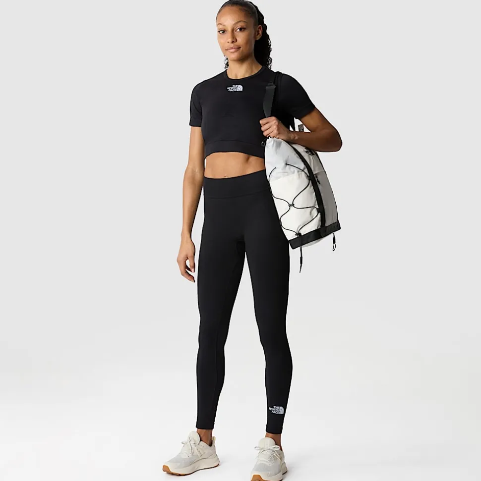 Outlet The North Face Seamless T-shirt Til Damer TNF Black