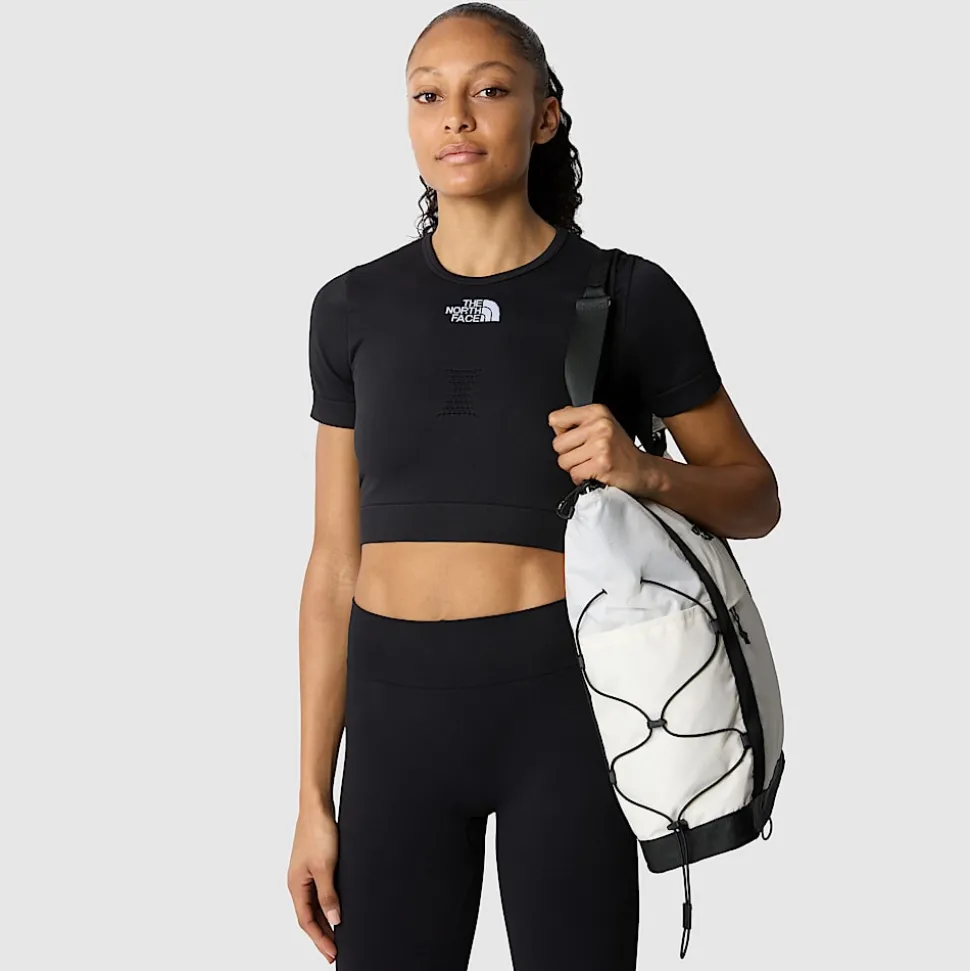 Outlet The North Face Seamless T-shirt Til Damer TNF Black