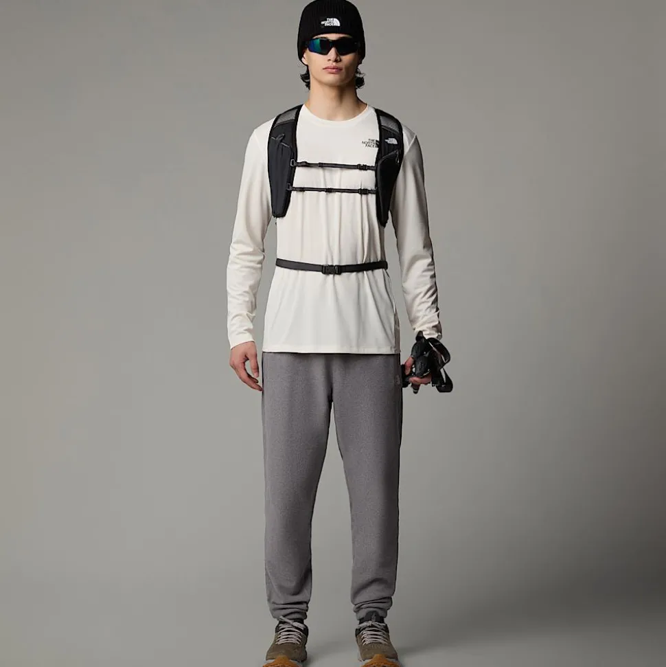 Cheap The North Face Shadow Langærmet T-shirt Til Herrer White Dune