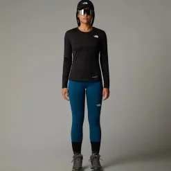 Sale The North Face Shadow Langærmet T-shirt Til Damer TNF Black