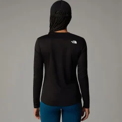 Sale The North Face Shadow Langærmet T-shirt Til Damer TNF Black