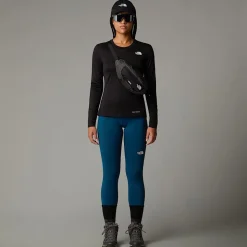 Sale The North Face Shadow Langærmet T-shirt Til Damer TNF Black