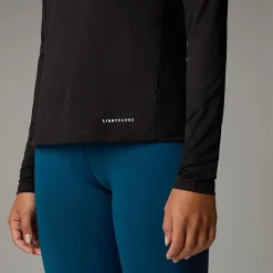 Sale The North Face Shadow Langærmet T-shirt Til Damer TNF Black