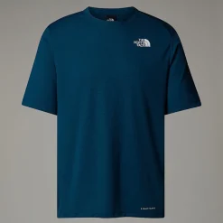 New The North Face Shadow T-shirt Til Herrer Midnight Petrol