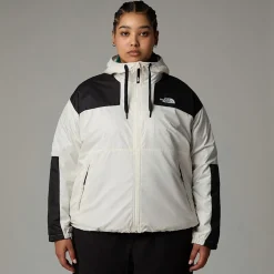 Online The North Face Sheru Jakke I Store Størrelser Til Damer White Dune