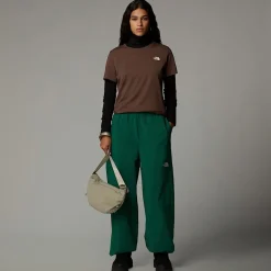 Outlet The North Face Simple Dome T-shirt Til Damer Smokey Brown