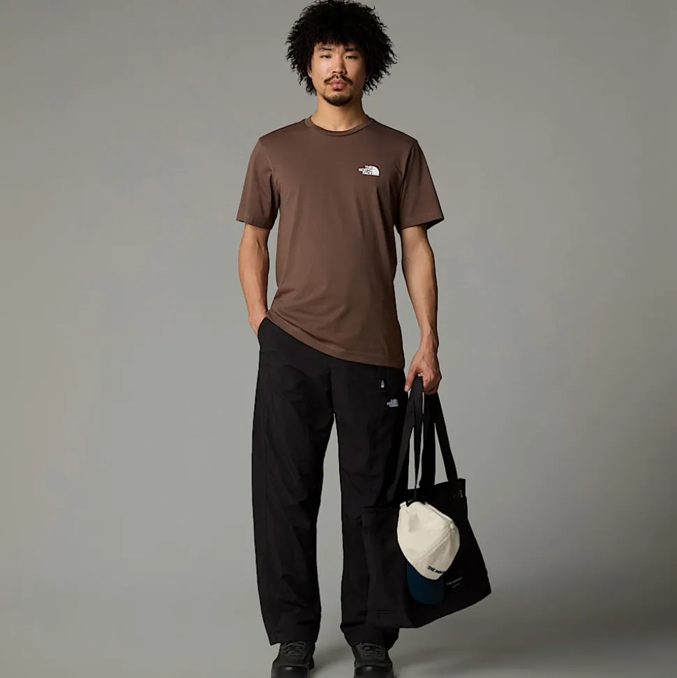 Cheap The North Face Simple Dome T-shirt Til Herrer Smokey Brown