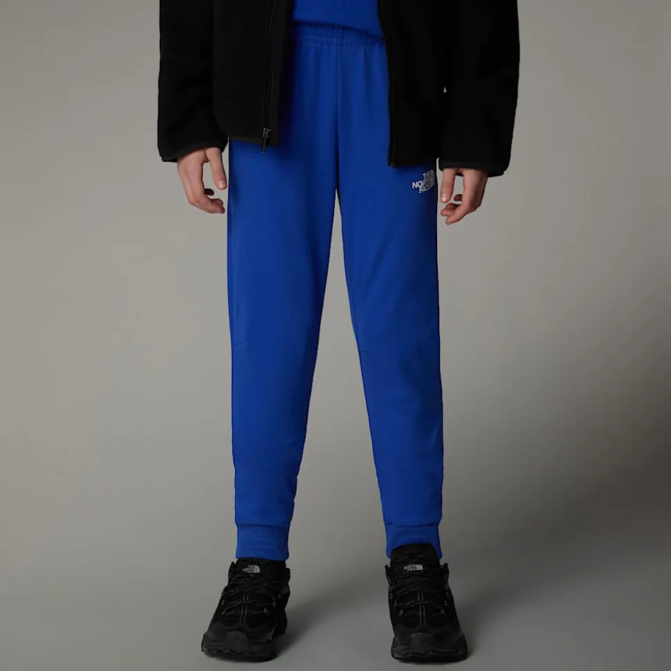 New The North Face Slim Fit Joggingbukser Til Unge TNF Blue