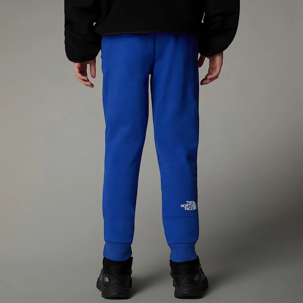 New The North Face Slim Fit Joggingbukser Til Unge TNF Blue