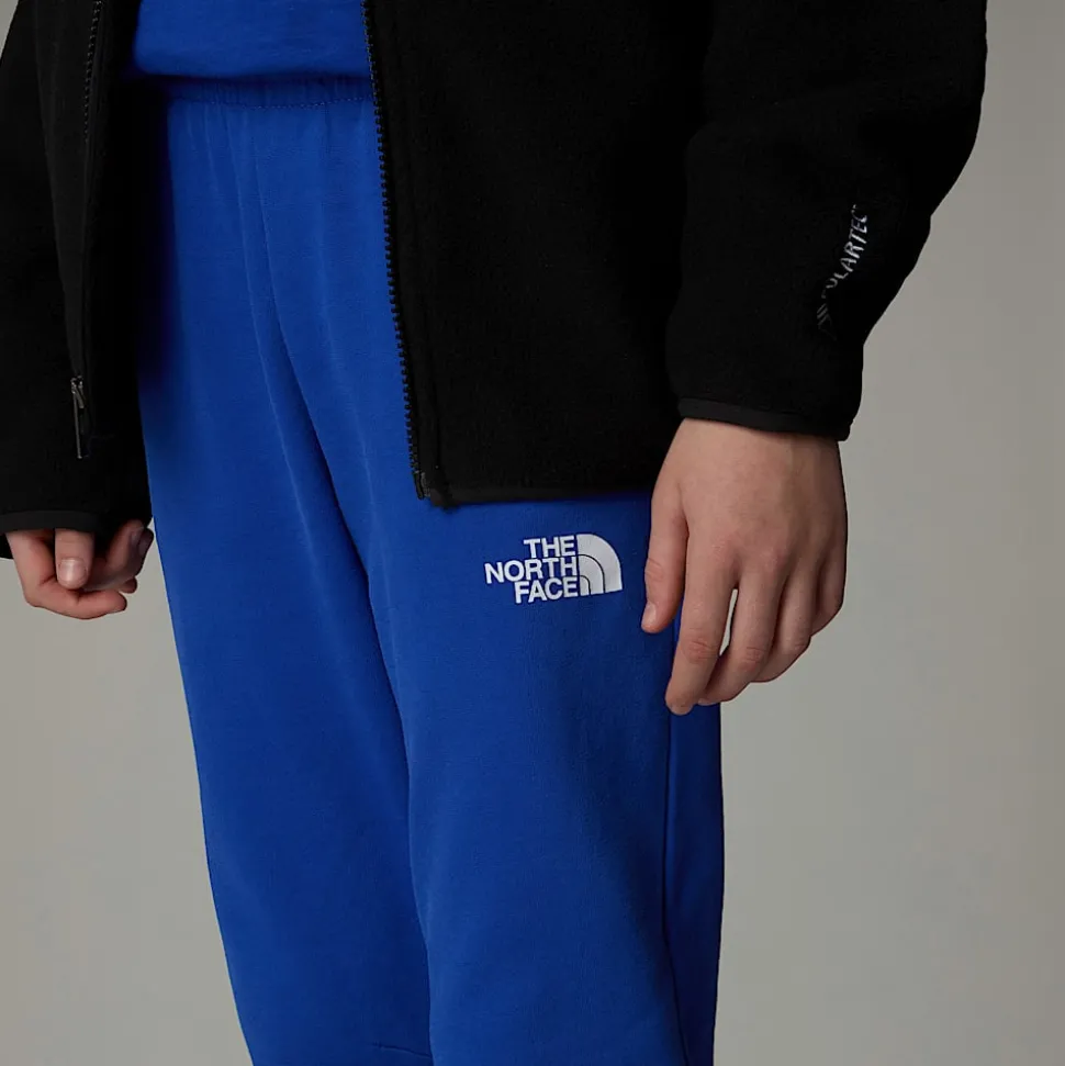 New The North Face Slim Fit Joggingbukser Til Unge TNF Blue