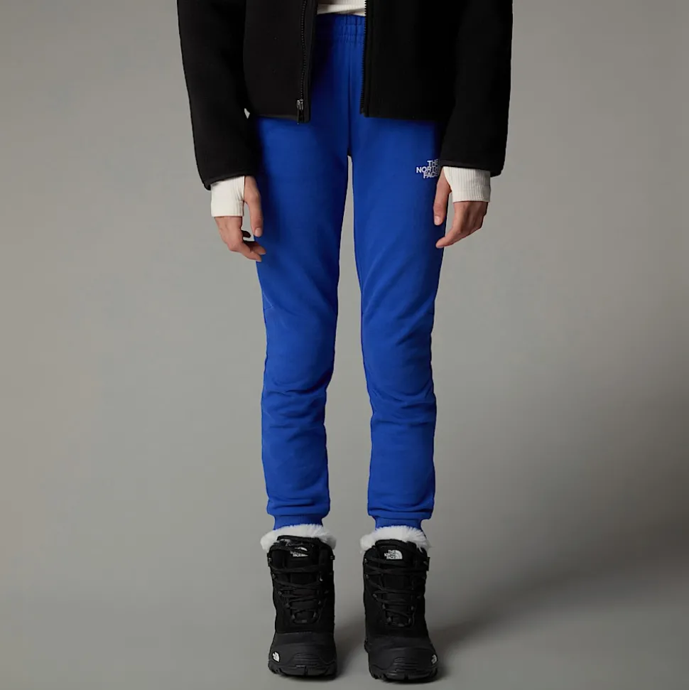New The North Face Slim Fit Joggingbukser Til Unge TNF Blue