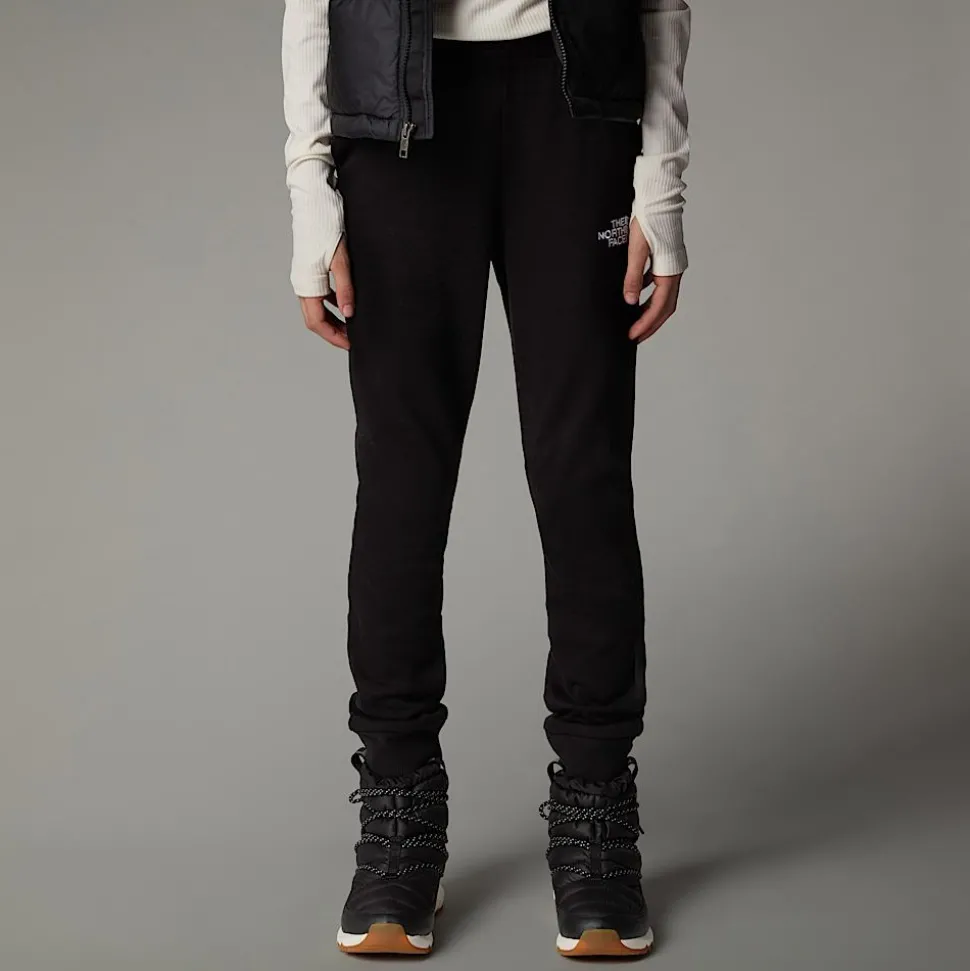 Best Sale The North Face Slim Fit Joggingbukser Til Unge TNF Black