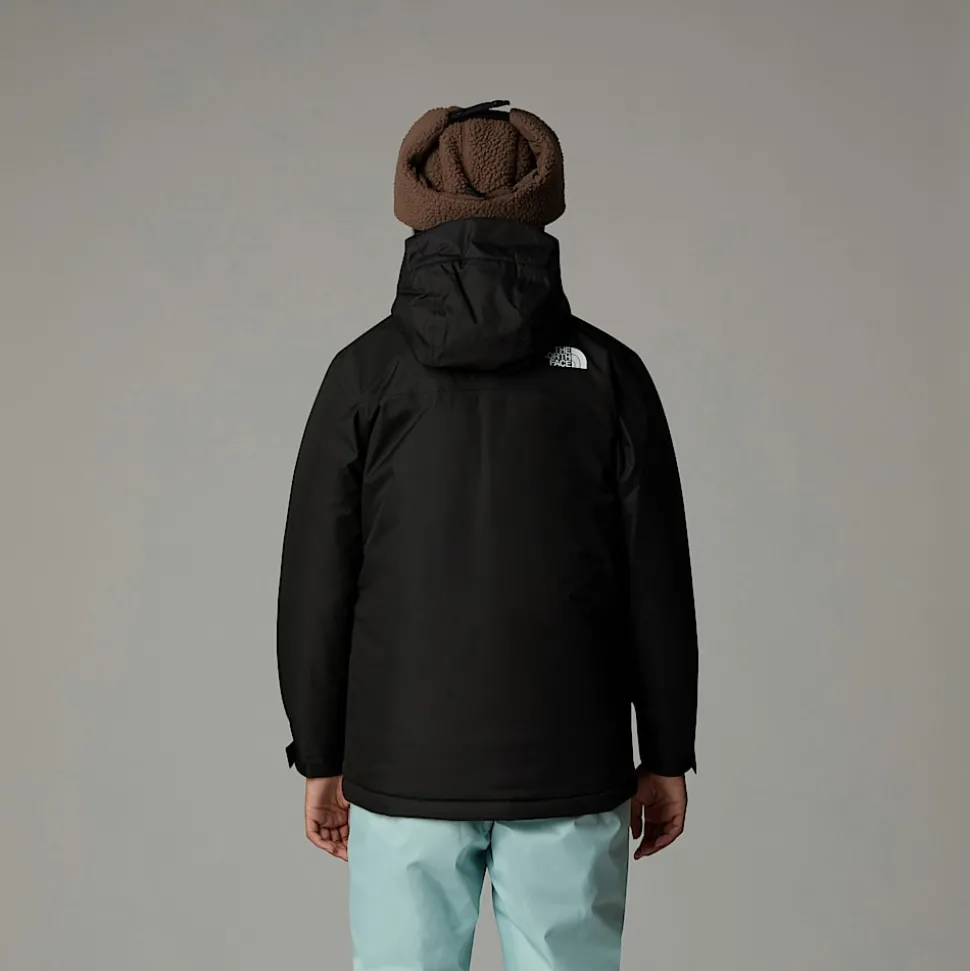 New The North Face Snowquest Jakke Til Unge TNF Black