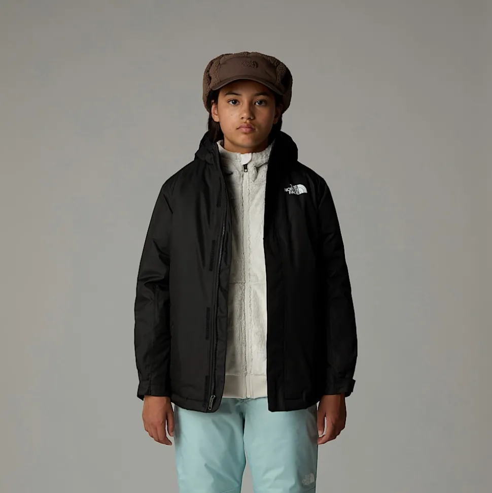 New The North Face Snowquest Jakke Til Unge TNF Black