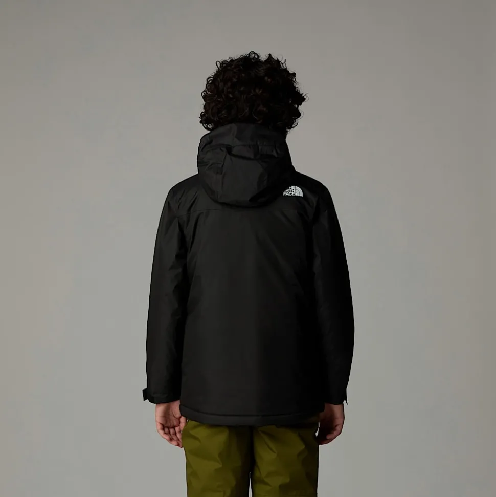 New The North Face Snowquest Jakke Til Unge TNF Black