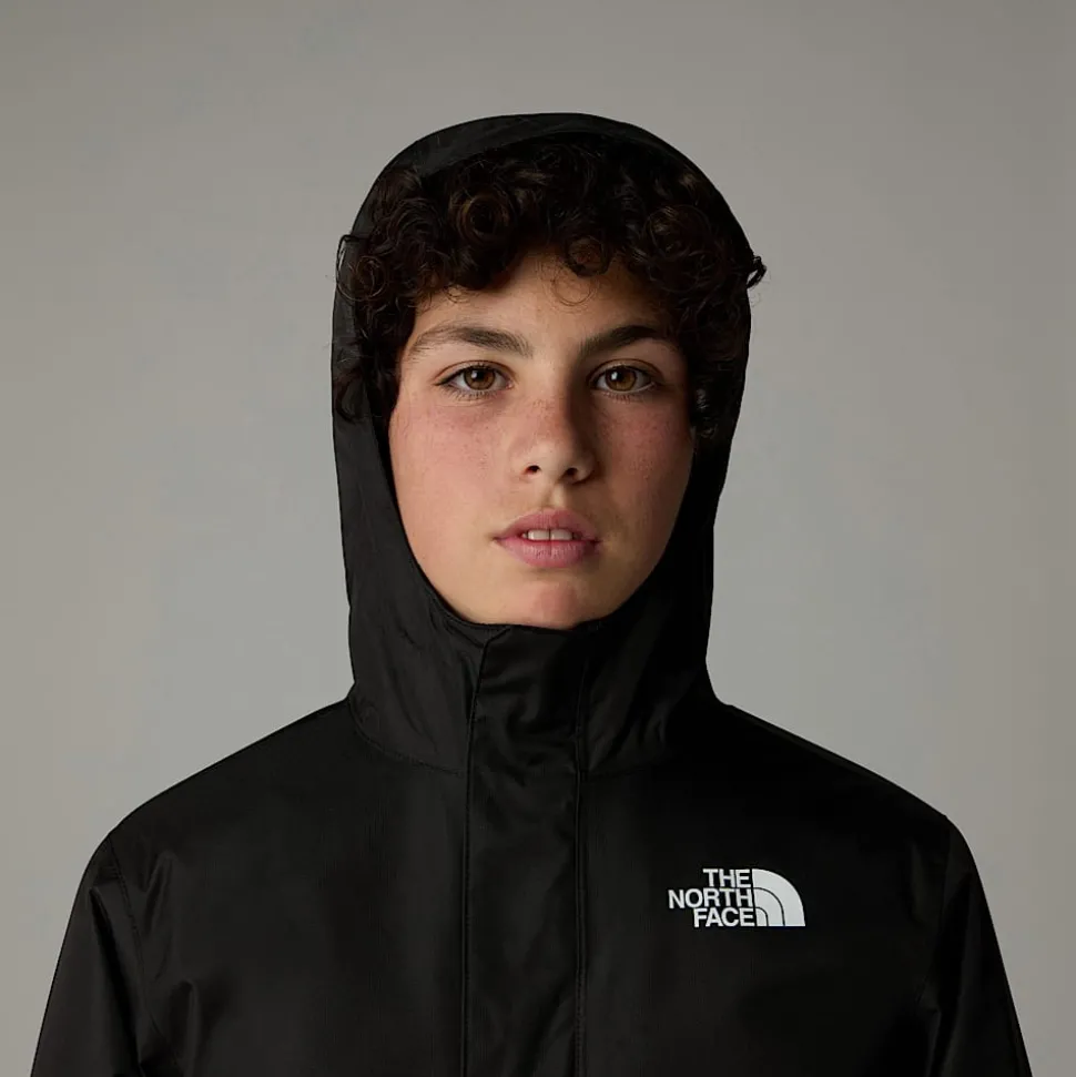 New The North Face Snowquest Jakke Til Unge TNF Black