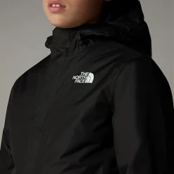 New The North Face Snowquest Jakke Til Unge TNF Black