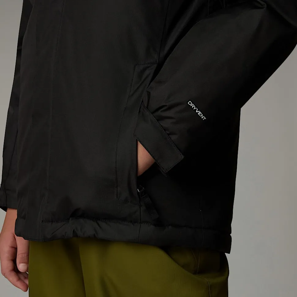 New The North Face Snowquest Jakke Til Unge TNF Black