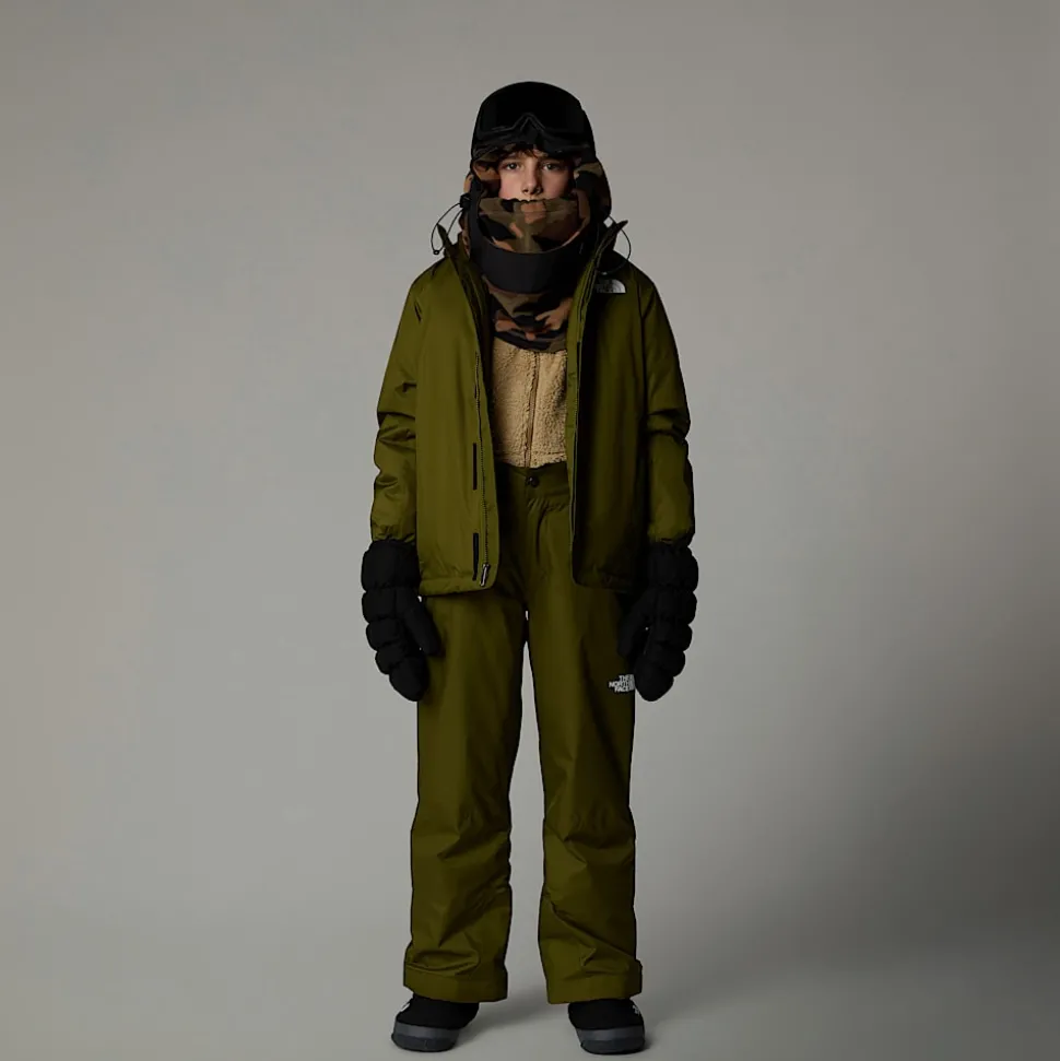 New The North Face Snowquest Selebukser Til Unge Forest Olive