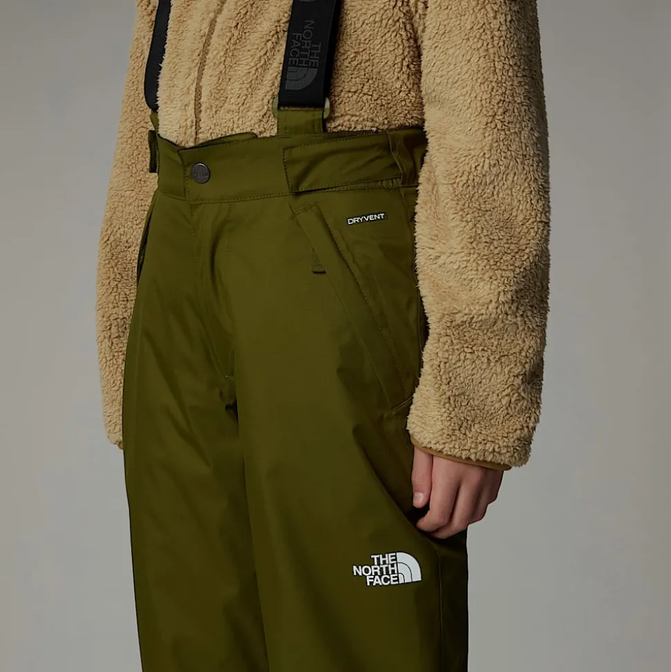 New The North Face Snowquest Selebukser Til Unge Forest Olive
