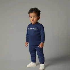 Store The North Face Sæt I Polyester Til Baby Summit Navy